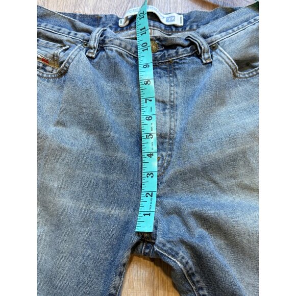 Vintage Y2K Diesel Industry Denim Jeans Straight Kratt Button Fly 36x30 Italy - Picture 7 of 10